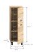 Hochschrank >Boston< in Eiche Sonoma - 30x80x29cm (BxHxT)