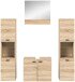 Badezimmer-Set >Boston< in Eiche Sonoma - 137x186x33cm (BxHxT)