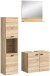 Badezimmer-Set >Boston< in Eiche Sonoma - 102x186x33cm (BxHxT)