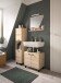 Badezimmer-Set >Boston< in Eiche Sonoma - 102x186x33cm (BxHxT)