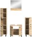Badezimmer-Set >Boston< in Eiche Sonoma - 137x186x33cm (BxHxT)
