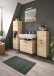Badezimmer-Set >Boston< in Eiche Sonoma - 137x186x33cm (BxHxT)
