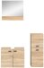 Badezimmer-Set >Boston< in Eiche Sonoma - 102x186x33cm (BxHxT)