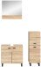 Badezimmer-Set >Boston< in Eiche Sonoma - 102x186x33cm (BxHxT)