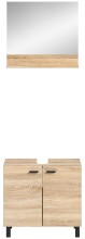 Badezimmer-Set >Boston< in Eiche Sonoma - 57x186x33cm (BxHxT)