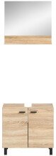 Badezimmer-Set >Boston< in Eiche Sonoma - 57x186x33cm (BxHxT)