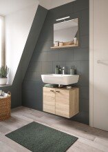 Badezimmer-Set >Boston< in Eiche Sonoma - 57x186x33cm (BxHxT)