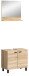 Badezimmer-Set >Boston< in Eiche Sonoma - 57x186x33cm (BxHxT)