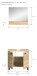 Badezimmer-Set >Boston< in Eiche Sonoma - 57x186x33cm (BxHxT)