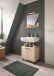 Badezimmer-Set >Boston< in Eiche Sonoma - 57x186x33cm (BxHxT)