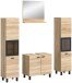 Badezimmer-Set >Boston< in Eiche Sonoma - 137x186x33cm (BxHxT)