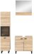 Badezimmer-Set >Boston< in Eiche Sonoma - 102x186x33cm (BxHxT)