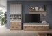Wandboard >Celino< in Hellgrau - 140x70x22cm (BxHxT)