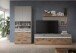 Wandboard >Celino< in Hellgrau - 140x70x22cm (BxHxT)
