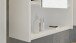 Hochschrank >Venice< in Weiß Hochglanz - 37x80x31cm (BxHxT)