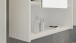 Badezimmerspiegelschrank >Venice< in Weiß Hochglanz - 60x77x19cm (BxHxT)