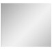 Spiegel >Salsa< in Rauchsilber / Weiß Hochglanz - 80x70x2cm (BxHxT)