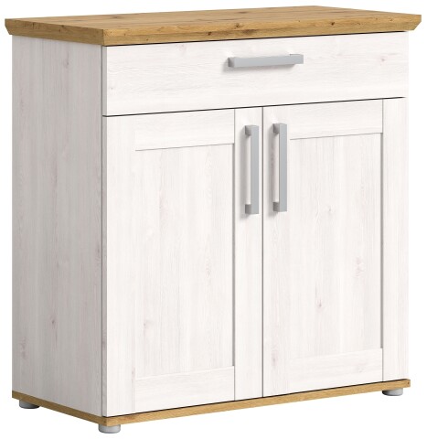 Schuhschrank >Verona< in Sibiu Lärche - 95x92x39 (BxHxT)