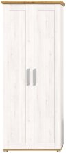 Garderobenschrank >Verona< in Sibiu Lärche - 80x196x39 (BxHxT)