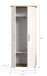 Garderobenschrank >Verona< in Sibiu Lärche - 80x196x39 (BxHxT)