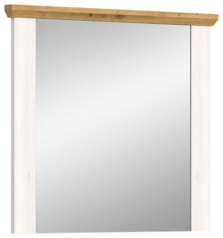 Spiegel >Verona< in Sibiu Lärche, Spannplatte/Spannplatte - 82x70x4cm (BxHxT)