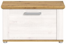Sitzbank >Verona< in Sibiu Lärche, Spannplatte/Spannplatte - 80x47x39cm (BxHxT)