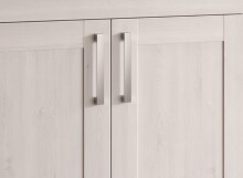 Sitzbank >Verona< in Sibiu Lärche, Spannplatte/Spannplatte - 80x47x39cm (BxHxT)