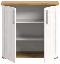 Kommode >Verona< in Sibiu Lärche, Spannplatte/Spannplatte - 95x92x39cm (BxHxT)