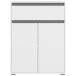Schuhschrank >Torino< in Weiß - 76x102x35cm (BxHxT)