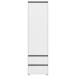 Garderobenschrank >Torino< in Weiß - 54x190x35cm (BxHxT)
