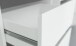 Garderobenschrank >Torino< in Weiß - 54x190x35cm (BxHxT)