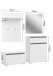 Garderoben-Set >Torino< in Weiß - 167x190x35cm (BxHxT)