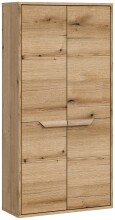 Midischrank >Zeno< in Evoke Oak, Spannplatte/MDF -...
