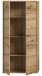 Midischrank >Zeno< in Evoke Oak, Spannplatte/MDF - 64x132x32cm (BxHxT)