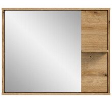 Spiegel >Zeno< in Evoke Oak, Spannplatte/MDF - 84x68x20cm (BxHxT)