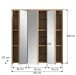 Badezimmerspiegelschrank >Zeno< in Evoke Oak, Spannplatte/MDF - 64x68x20 (BxHxT)