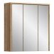 Badezimmerspiegelschrank >Zeno< in Evoke Oak, Spannplatte/MDF - 64x68x20 (BxHxT)