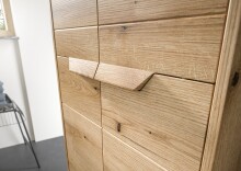 Badezimmer-Set >Zeno< in Evoke Oak, Spannplatte/MDF - 202x189x34cm (BxHxT)