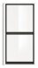 Hängeschrank >Jaru< in Weiß Hochglanz - 35x69x24cm (BxHxT)