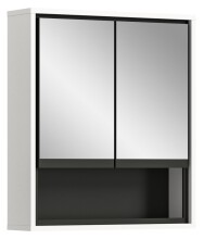 Badezimmerspiegelschrank >Jaru< in Weiß...