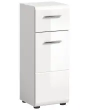 Hochschrank >Ice< in Weiß Hochglanz -...