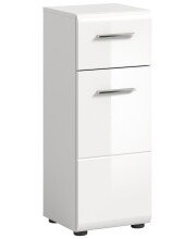 Hochschrank >Ice< in Weiß Hochglanz -...