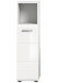 Hochschrank >Ice< in Weiß Hochglanz - 30x110x30cm (BxHxT)
