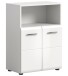 Hochschrank >Ice< in Weiß Hochglanz - 60x80x30cm (BxHxT)