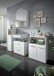 Badezimmer-Set >Ice< in Weiß Hochglanz - 180x190x32cm (BxHxT)