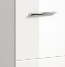 Badezimmer-Set >Ice< in Weiß Hochglanz - 135x190x32cm (BxHxT)