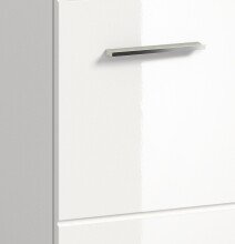 Badezimmer-Set >Ice< in Weiß Hochglanz - 135x190x32cm (BxHxT)