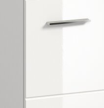Badezimmer-Set >Ice< in Weiß Hochglanz - 60x190x32cm (BxHxT)