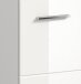 Badezimmer-Set >Ice< in Weiß Hochglanz - 60x190x32cm (BxHxT)
