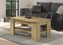 Couchtisch >Titan< in Artisan Eiche - 100x45x60cm (BxHxT)